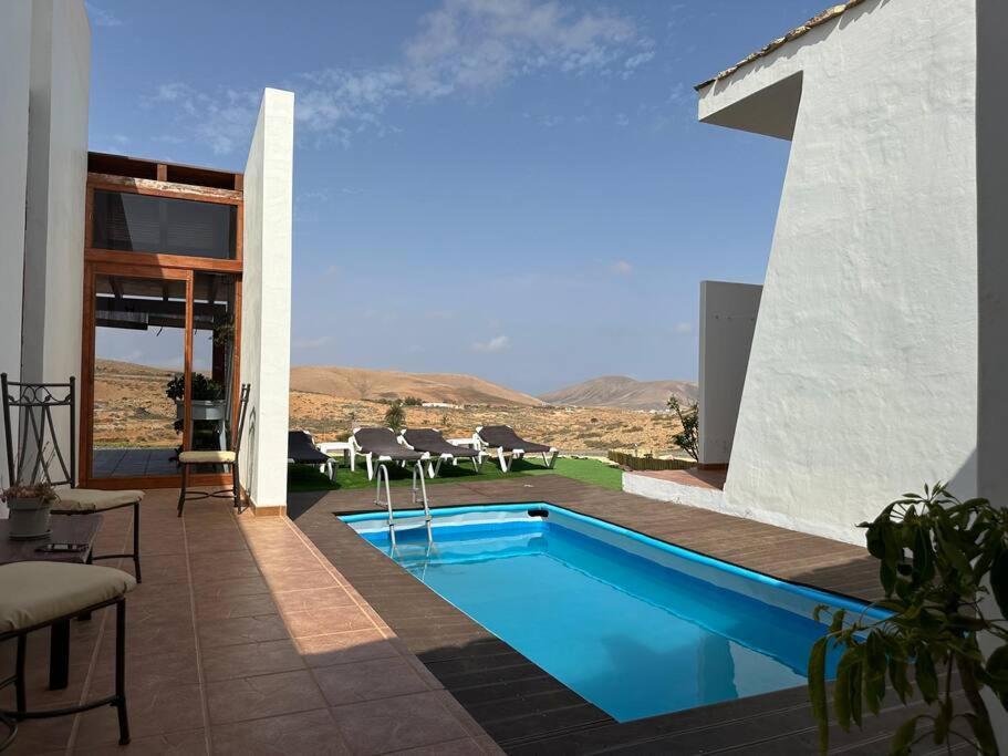 Private Villa With Pool In The Mountains Pájara Exteriör bild