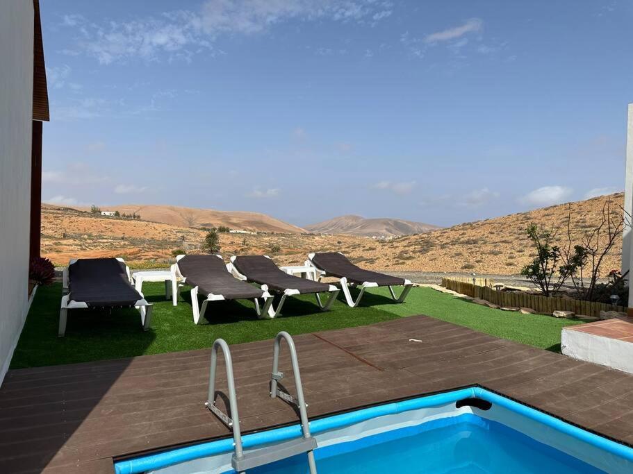 Private Villa With Pool In The Mountains Pájara Exteriör bild